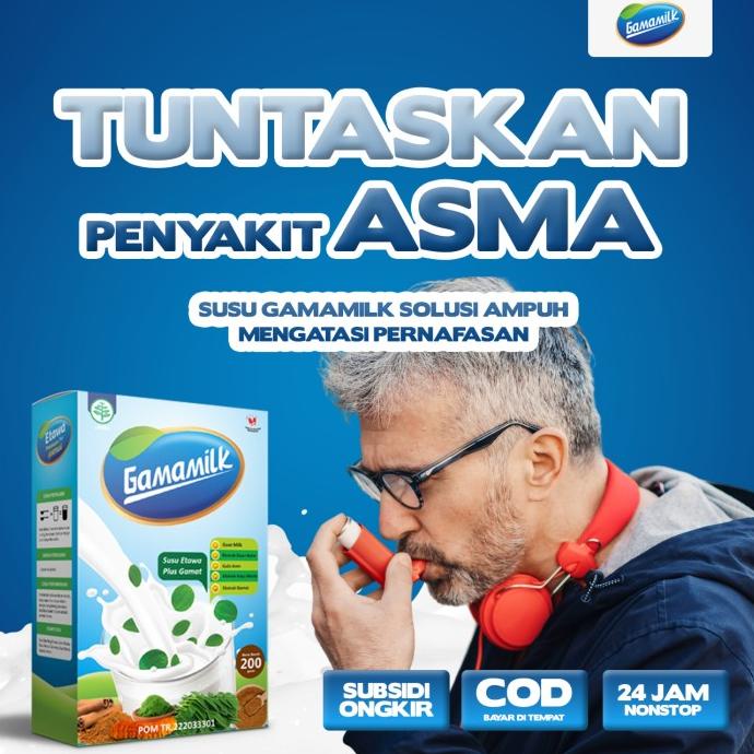 Susu Etawa Gamamilk Solusi Mengatasi Sesak Nafas, Bronkitis, Asma