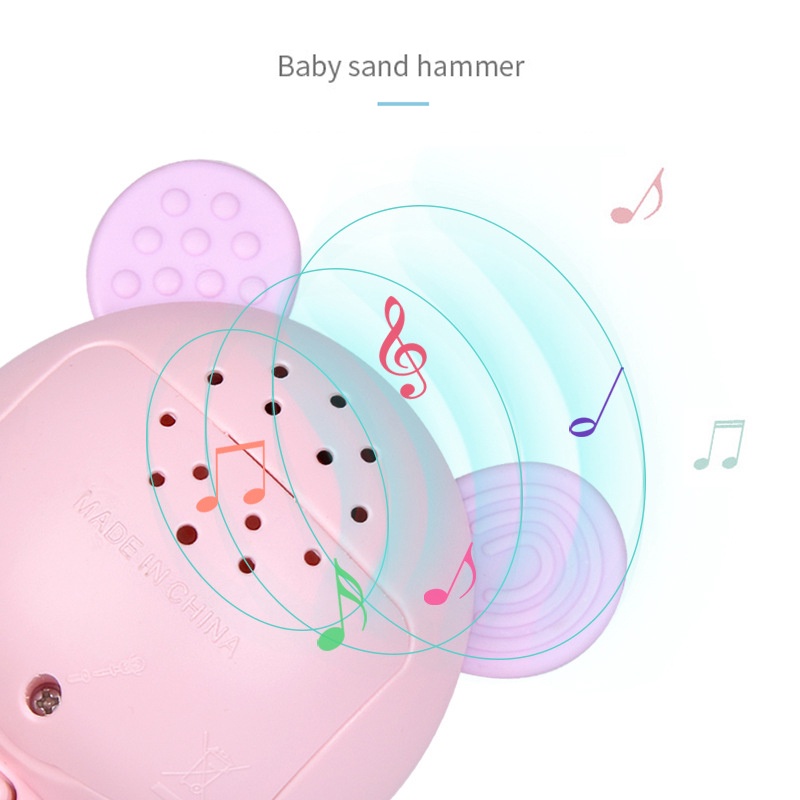 Holiven Teether Mainan Musik Bayi