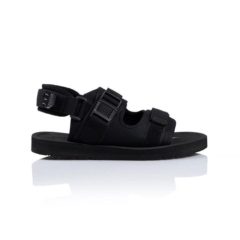 Terbaru Tvf Footwear - Sandals - Prau (Black)