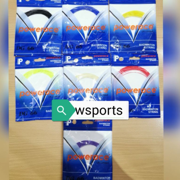 IKD Senar Badminton Powerace Power Ace DG 66 DG66 Original ➢Paling Popular