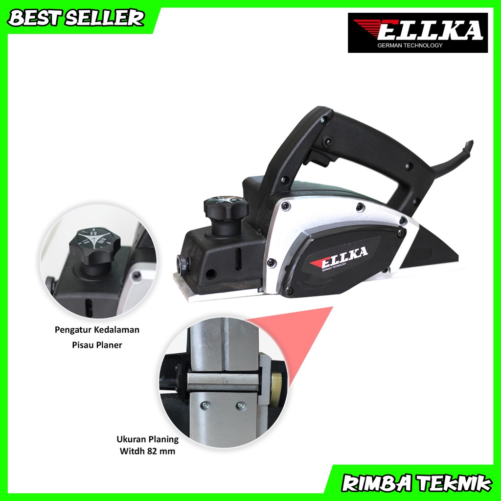 PLANER YUKIDO 82mm Mesin Serut Kayu Mesin Ketam Listrik Elektric Planner AB-1900FW