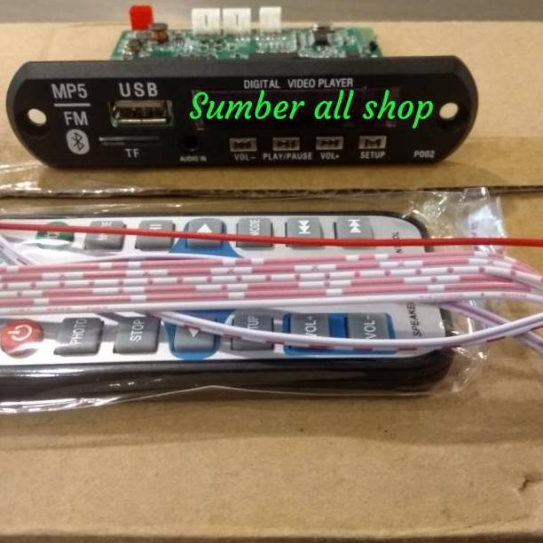 7.7 Module Kit Mp5  Bluetooth Player Video