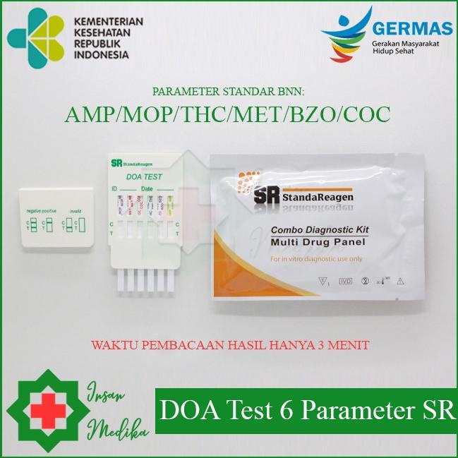 Promo Tes Narkoba 6 Parameter Murah Merk SR