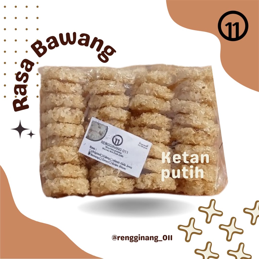 

Rengginang Rasa Bawang