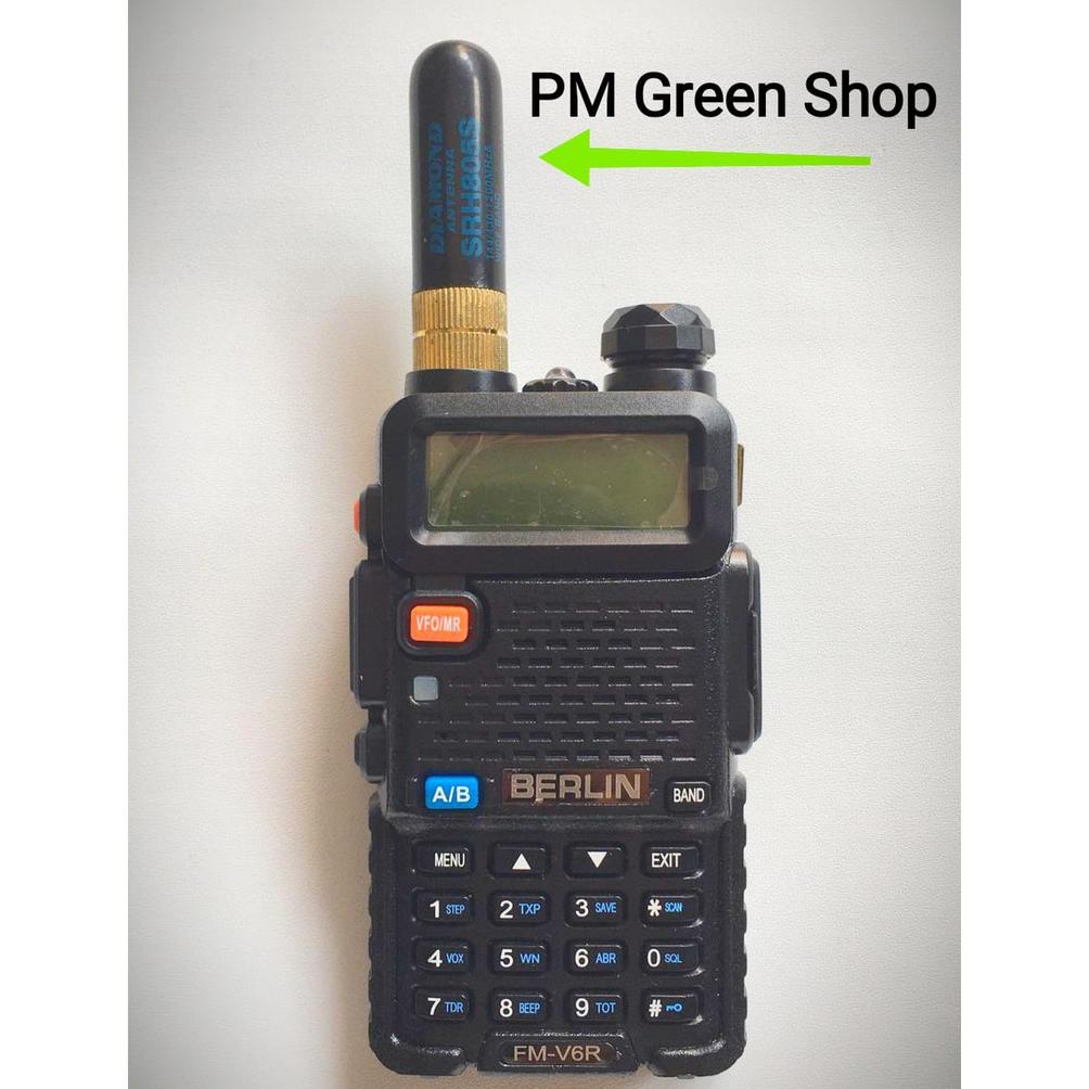 7.7 Antena Ht Dualband Female Model Mini Antena Ht Pendek