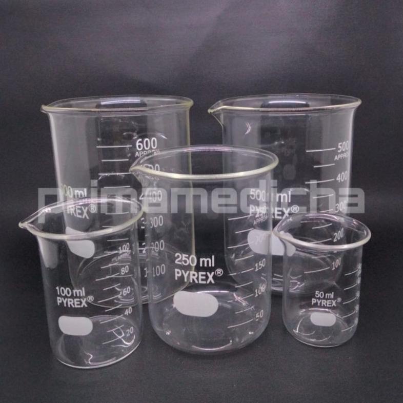 Laris Gelas Kimia Pyrex / Beaker Glass