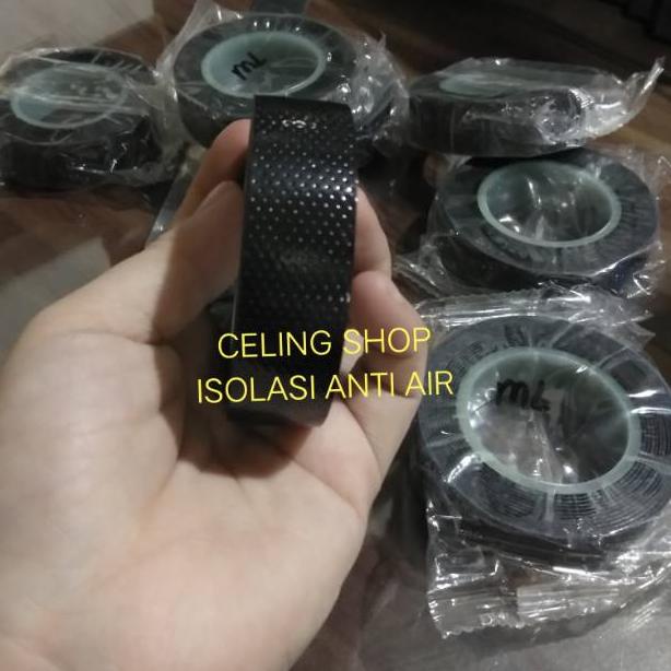 Ngetrends Isolasi Lakban Hitam Karet Kabel Satelit Anti Air