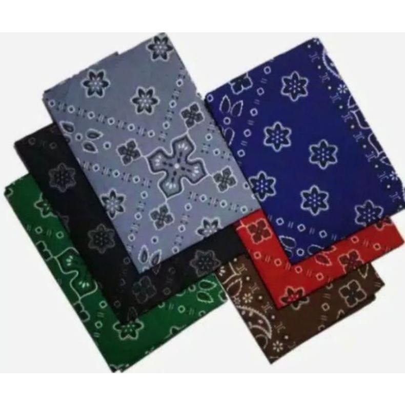 Populer Masker/Slayer/Bandana Motif Batik Harga Grosir