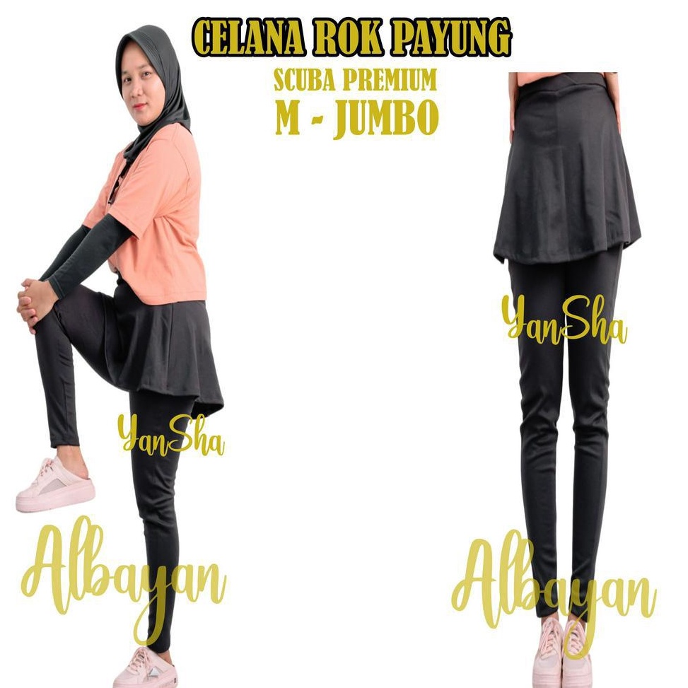 Stok terbatas CBROK PAYUNG/CELANA ROK SENAM LAGING PAYUNG