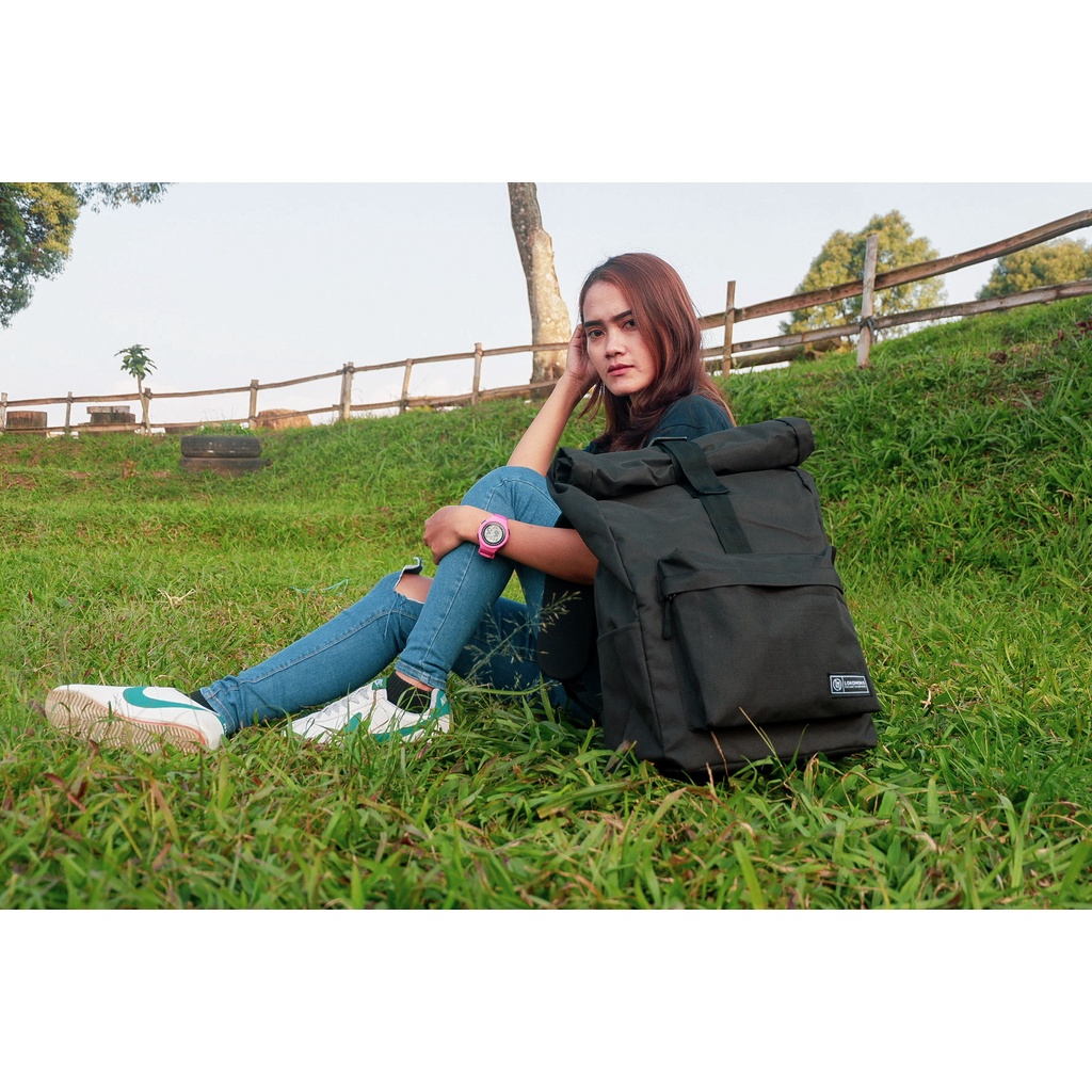 LOKOMOKO - Tas ransel Bagpack Rolltop Draco Pria Wanita