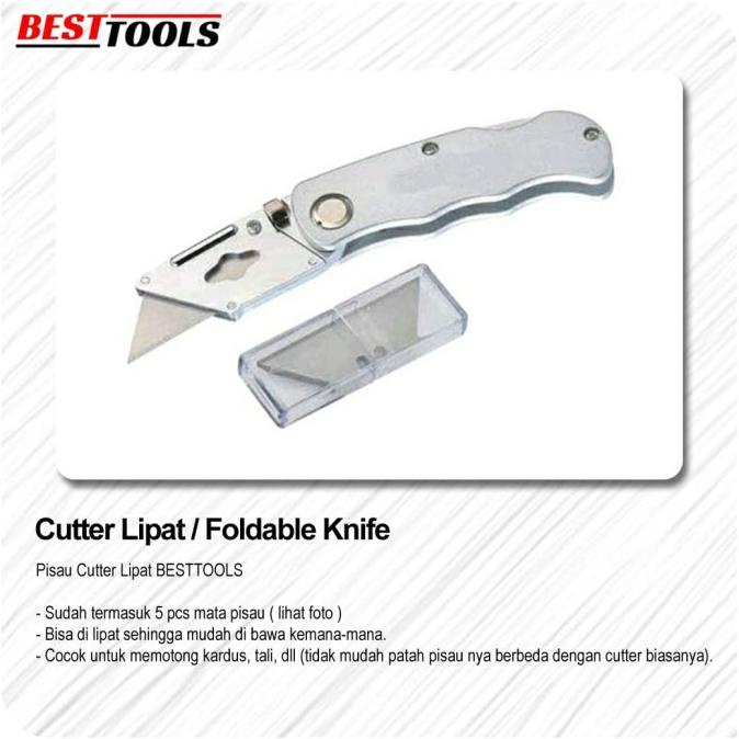 

] folding / Foldable knife pisau Cutter lipat Gypsum Gipsum Sheet