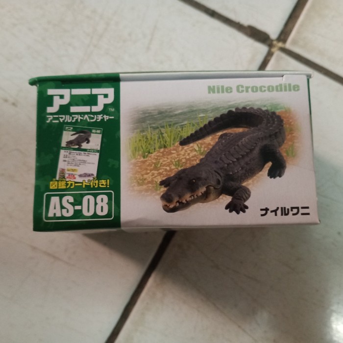 HOT SALE TAKARA TOMY ANIA NILE CROCODILE AS-08 TOMICA TERLARIS