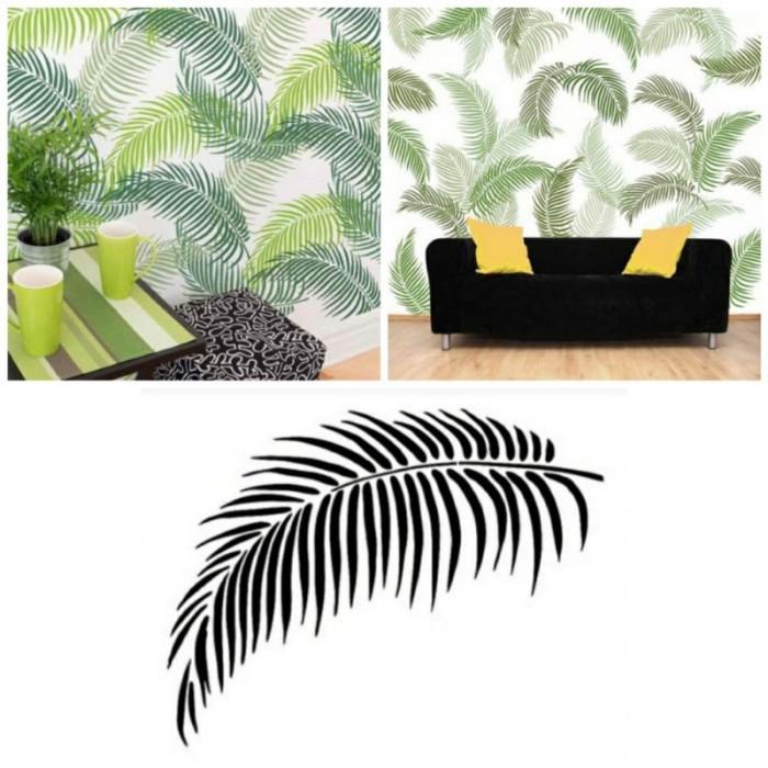 

Nubuh Sale Cetakan Cat Dinding Motif Tropical Leaf Stencil Tebal : 200