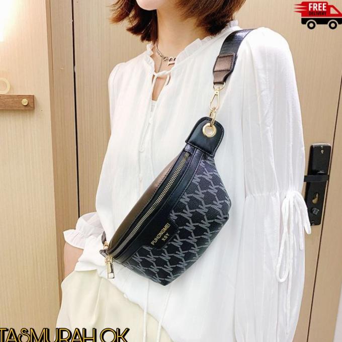 TAS DADA WANITA UNISEX WAISTBAG BUMBAG CEWEK BRANDED IMPORT MURAH ORI