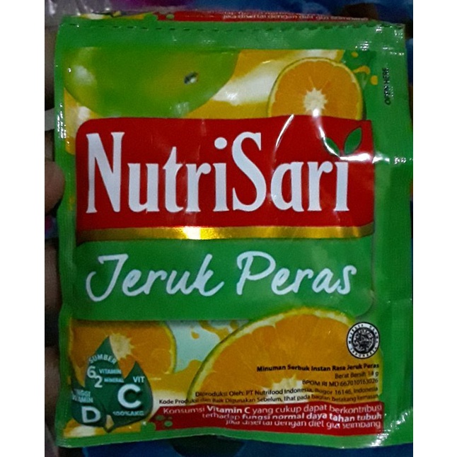 

Nutrisari rasa jeruk peras satuan