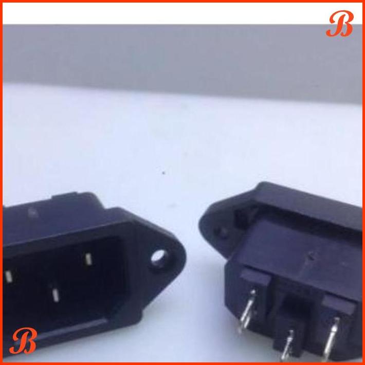 SOKET AC 3 PIN - SOKET AC KOMPUTER - SOKET AC POWER [TOEL]