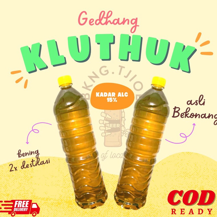 Diskon 1500ml / 1,5L GEDANG KLUTHUK KLUTUK ASLI B3K0NANG NR7