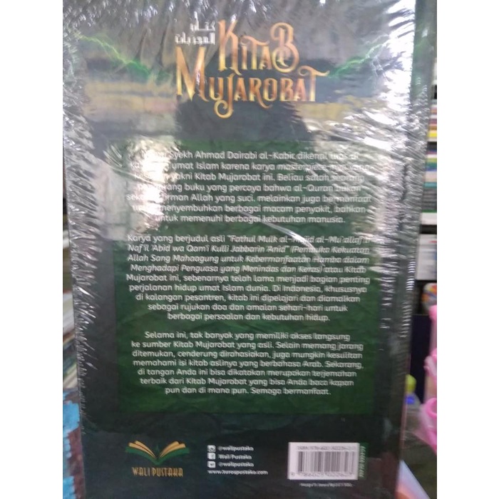 

Best Seller Original Kitab Mujarobat - Syekh Ahmad Dairobi Al-Kabir