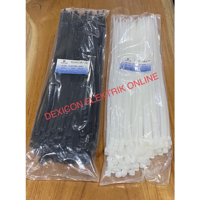 

*$*$*$*$] Kabel ties 35 cm/uk 4.8mm x 350 mm/kabel pengikat/cable tie/kabel ties