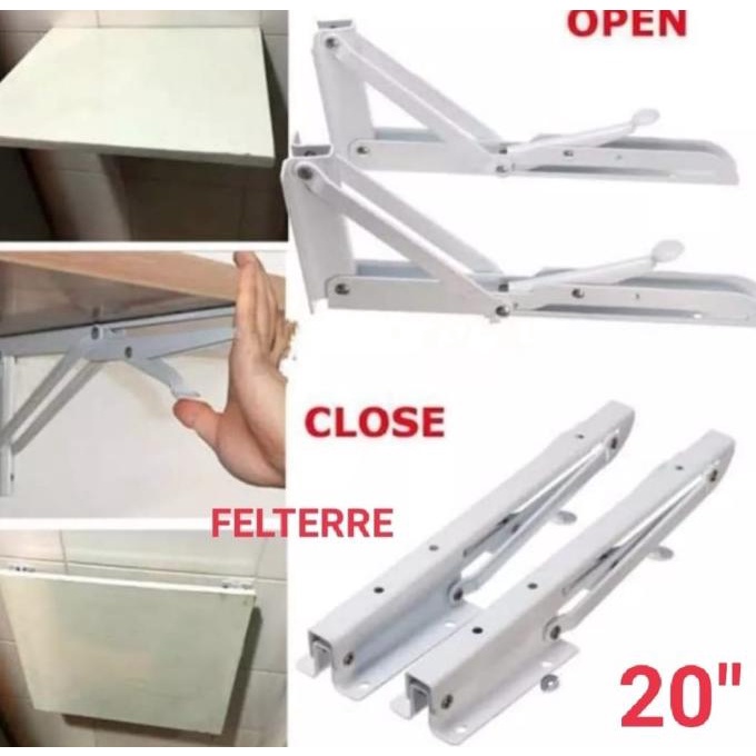 ] SIKU MEJA LIPAT 20"- 50cm TERBARU FELTERRE SIKU MEJA BAKSO SUPER TEBAL