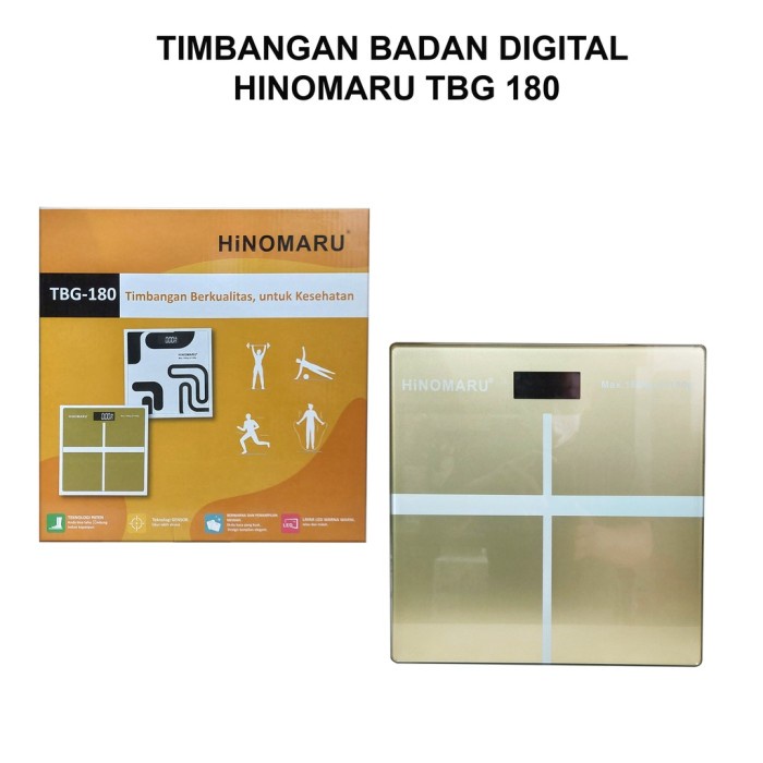 Timbangan Badan Digital HINOMARU TBG-180 New Produk!!!