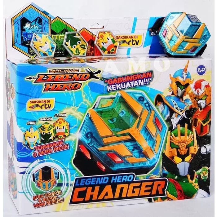DISKON SPESIAL LEGEND HERO CHANGER ORIGINAL 303210 - JAM TANGAN LEGEND HERO TERLARIS