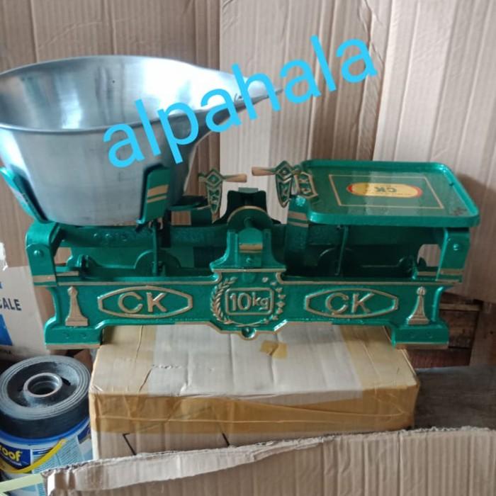 Timbangan Bebek/ Timbangan Beras/Timbangan Kodok 10Kg + Timbel Ck