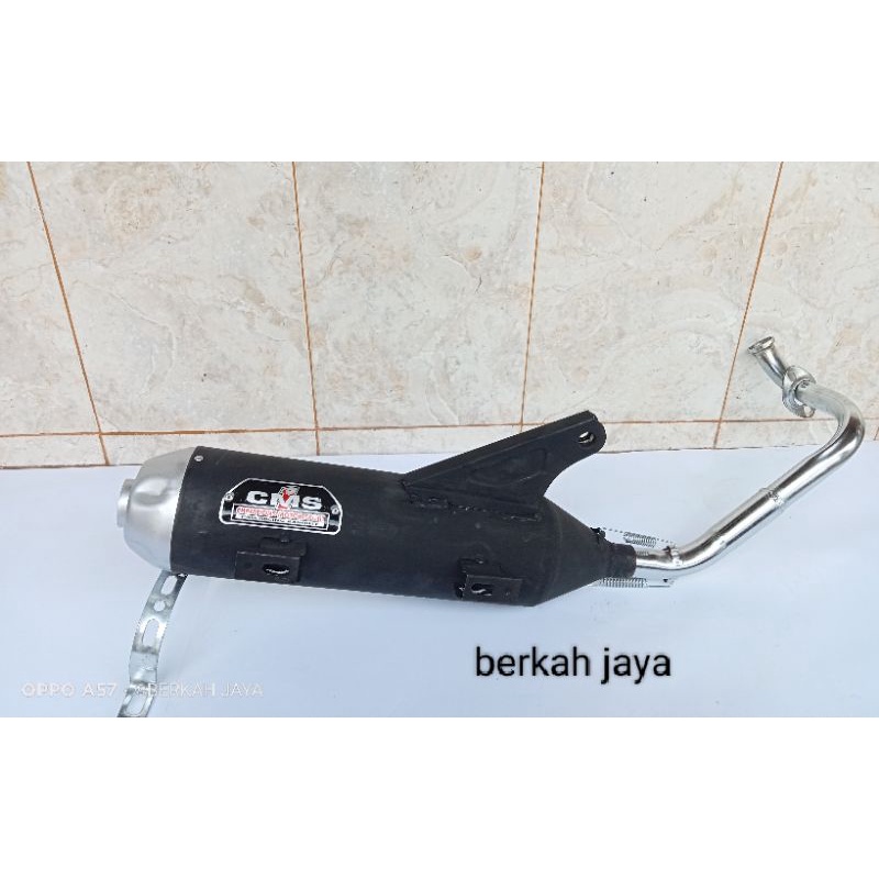 CMS KNALPOT RACING Beat FI Knalpot Copy cms Vario 125 knalpot CMS Beat Knalpot