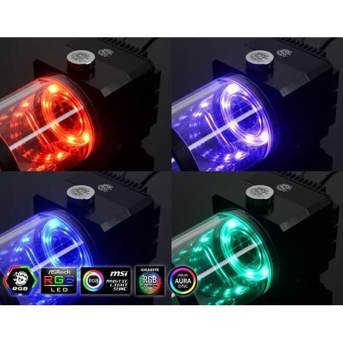 Bitspower Ddc Reservoir Combo 150 Rgb-Pwm [Bp-Pdc150Rgb-Pwm]