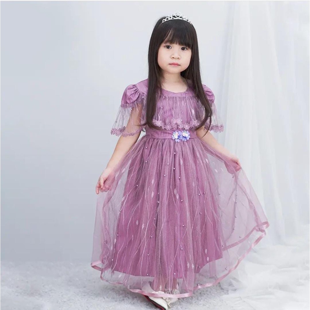 Gaun Baju Anak Remaja Cantik Korean Style Party Gaun Pesta Gaun Ke Gereja Dres Anak Kondangan Dri Dr