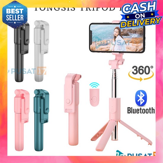 2 Meter Profesional Besar Digital Blue Lampu 1,5 Meter+Led Terlaris Terbaru 2023 Tongsis Hp Vlog Mur