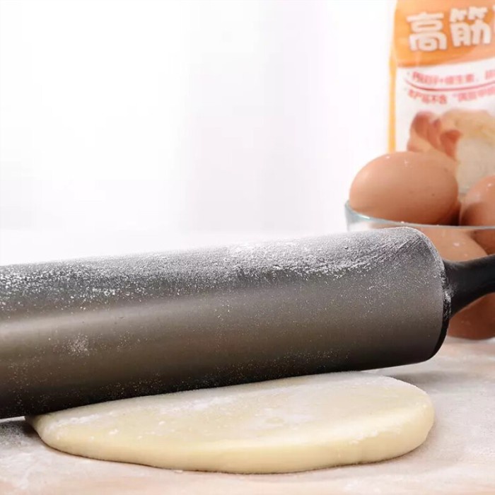 

Sanneng SN8014 - Al.Alloy Rolling Pin-Removable Handle (Hard Anodized)