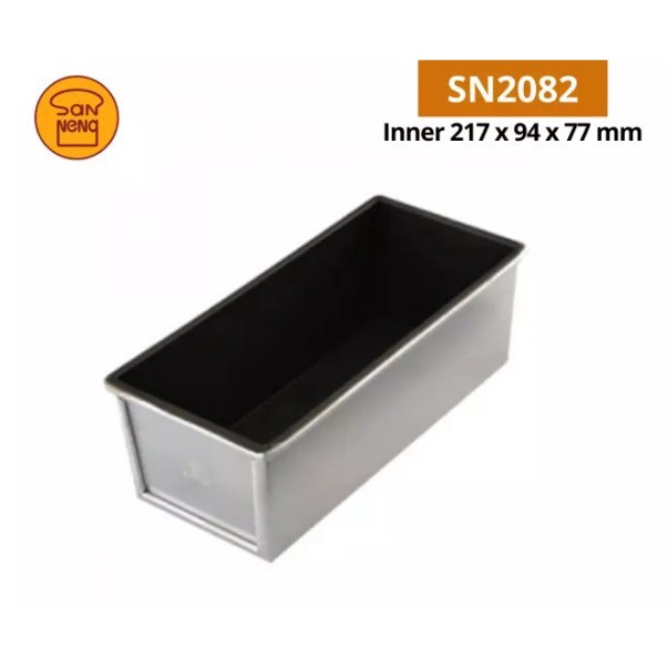 

Sanneng SN2082 - Loaf Pan 385gr / Loyang Roti Tawar Panjang 21.7cm