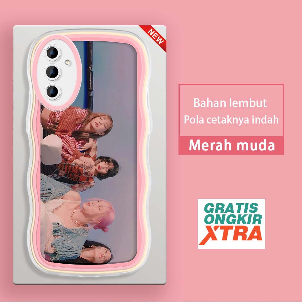 Mulia Samsung A02 A04 A03S A04S A03 Core A10S A11 A12 A13 5G A7 2018 Casing Ponsel Pola BLACKPINK Bi
