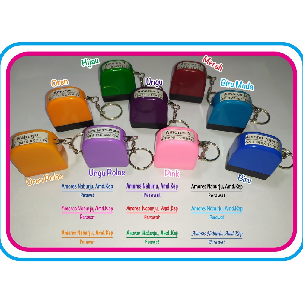 

77 STEMPEL NAMA | DOKTER | BIDAN | PERAWAT | NIP | NAMA NOMOR HP | JABATAN crtqd