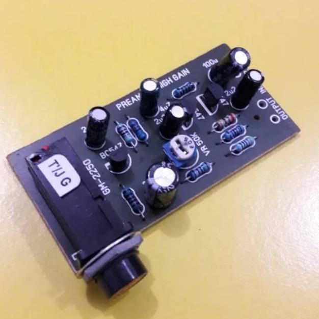 Sale Penguat Mic Hh Gain 3 Transistor Kit Penguat Mic