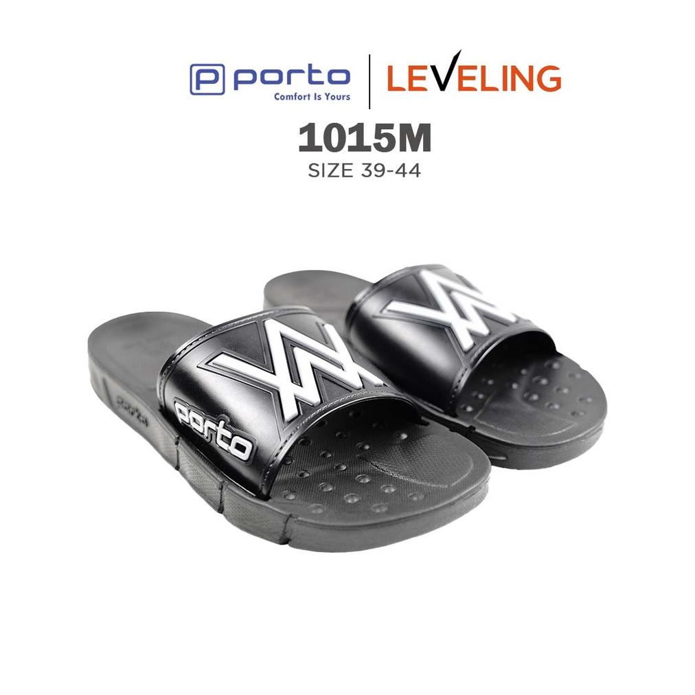 Laris 1015M - Porto Leveling Sandal Selop Karet Pria Harian Kekinian Alan Walker Original Terbaru