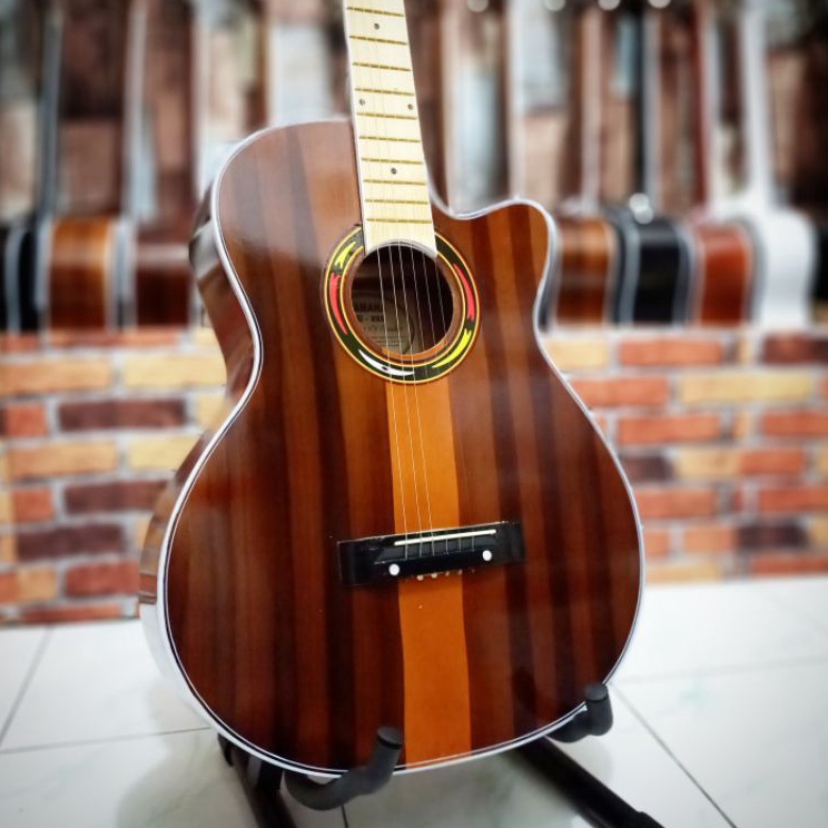 Ready Stok Gitar Akustik Yamaha Fg225 Custom (Bonus Senar 1set & Pik)