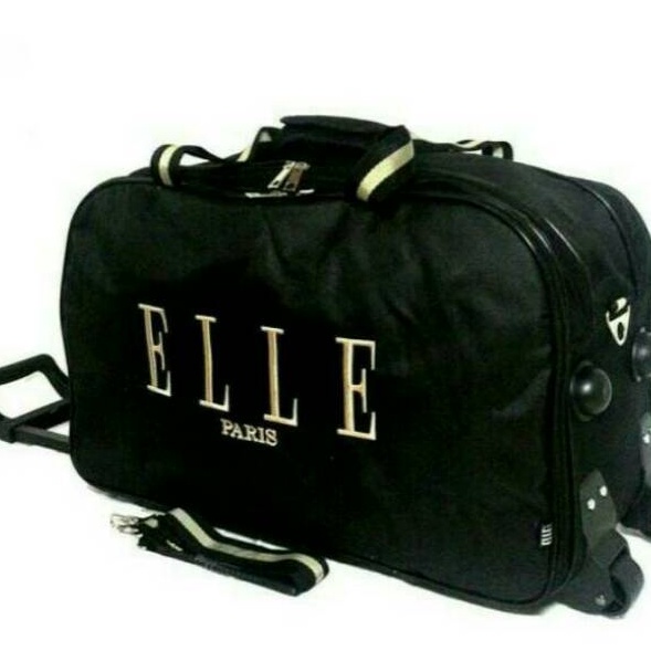 [CBD.10Jn23ᴾ] Tas Pakaian Besar Tas Baju Tas Troli Travel Bag Jumbo Multifungsi Trolly Hitam Trolley