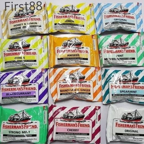 

[KODE PRODUK 6A9GP7285] Fisherman's Friend (Sugar Free) 25 gram