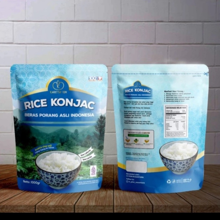 

Miliki Sekarang Beras/Nasi Porang Instan/Praktis | Kareta'Kin 1kg 75