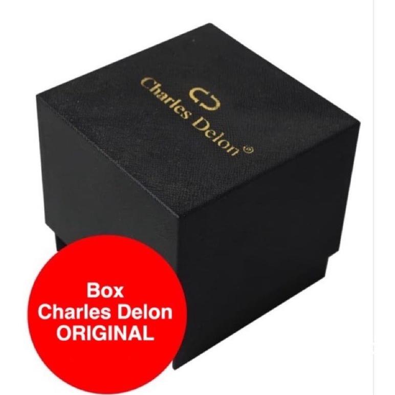 Limited Box Charles Delon Original / Kotak Jam Charles Delon