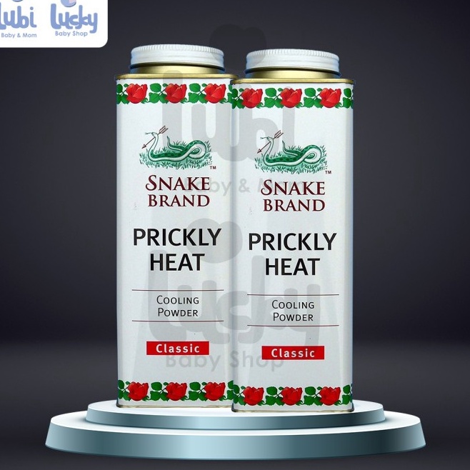

➧k7 Murah✴↑ PRICKLY HEAT SNAKE BRAND CLASSIC 300 GR / BEDAK ULAR T96 ➶