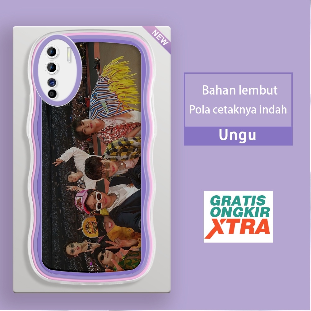 Mulia OPPO A71 A74 A76 A77S A83 A91 A92 A93 2020 A95 A96 Casing Ponsel Pola Konser BTS bintang Korea
