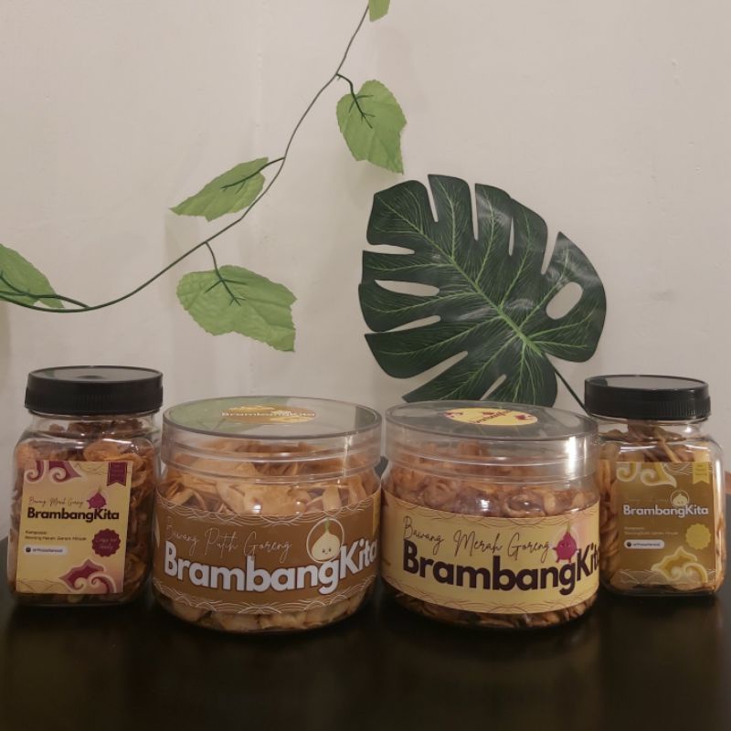 

Brambang Goreng / Bawang Goreng Merah & Bawang Goreng Putih (Asli Tanpa Tepung) Kemasan 25gram - 100 gram