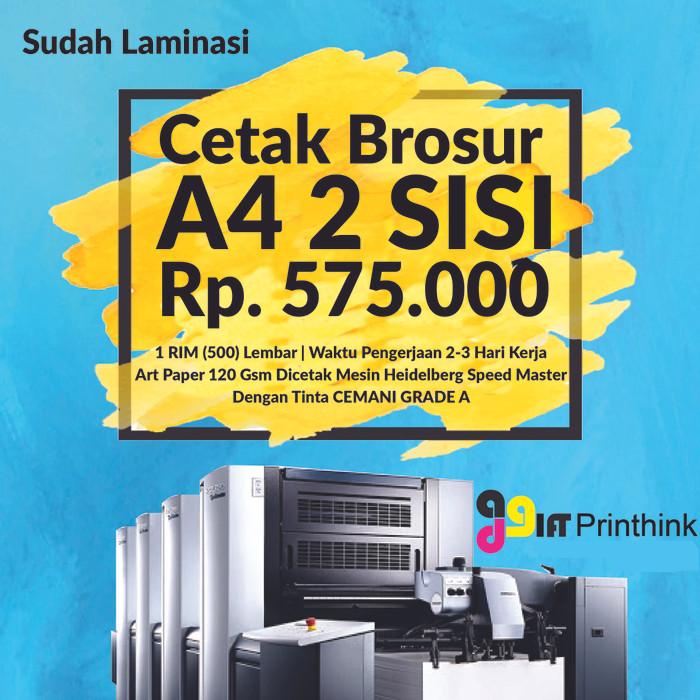 

Mailing Cetak Brosur Art Paper 150, Sudah Laminasi