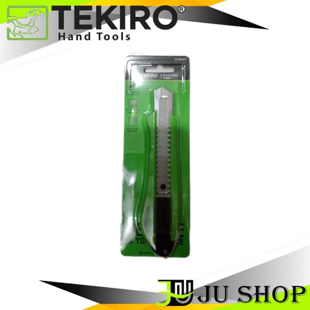 

TEKIRO PISAU CUTTER BESAR 18MM CUTTER KNIFE ORIGINAL