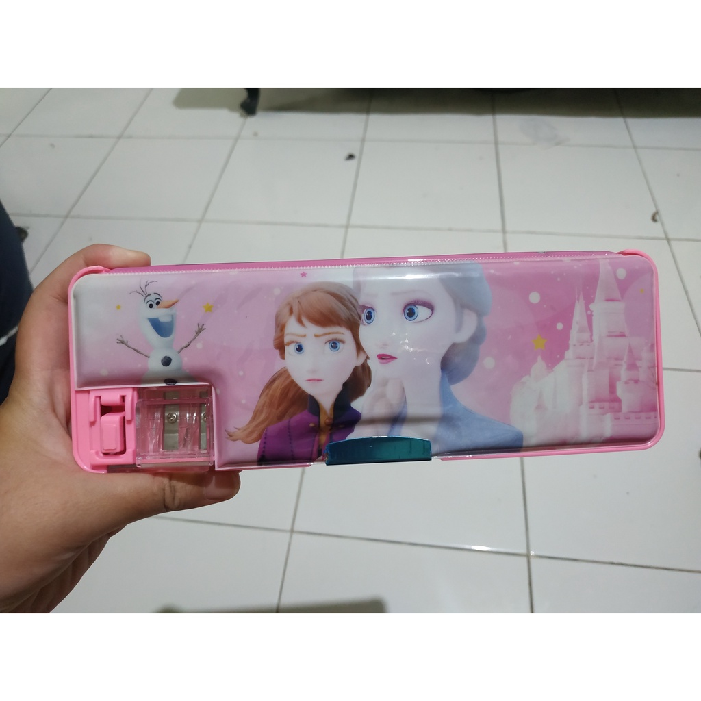 

(168-32) KOTAK PENSIL MAGNET 2 SISI / MAGNET PENCIL CASE / TEMPAT ALAT TULIS