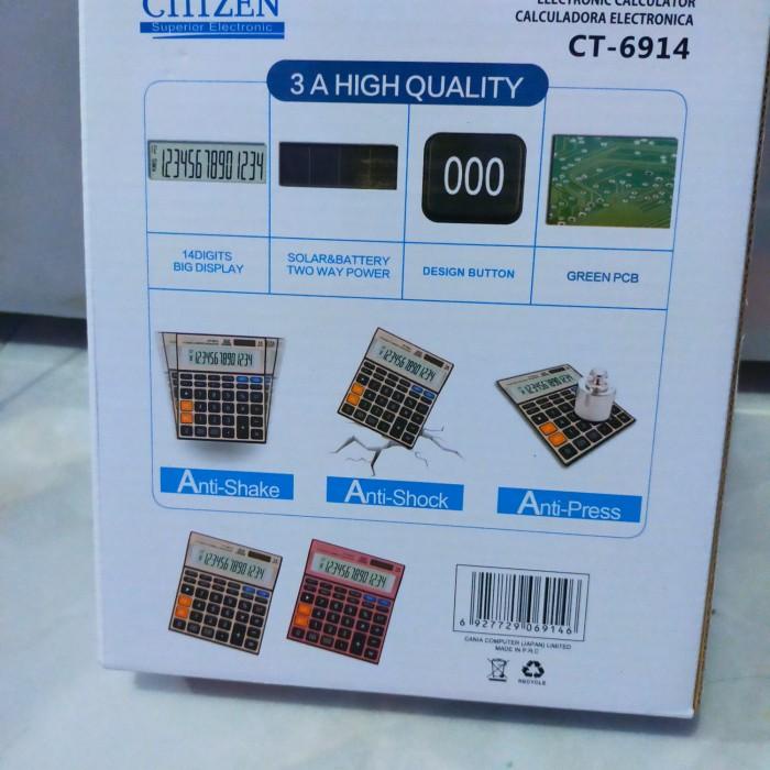 

Kalkulator Besar/Dagang Ct 6914 14 Digit