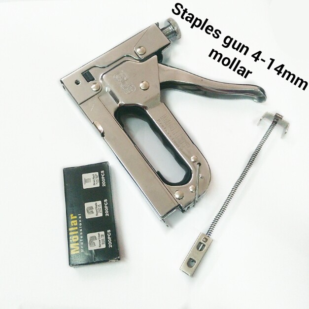 

MOLLAR 4-14MM HEAVY DUTY STAPLES GUN - STAPLES TEMBAK